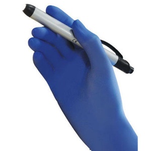 Polyco GL890 Bodyguards Blue Nitrile Disposable Gloves (Case of 1000 Gloves)
